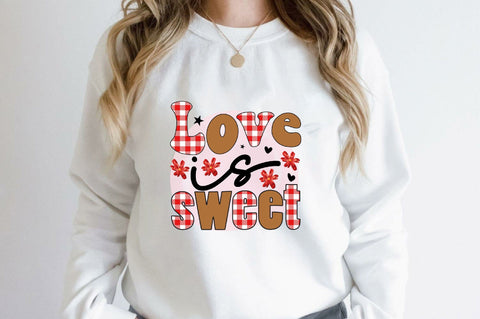 Love is sweet Sublimation SVGArt 