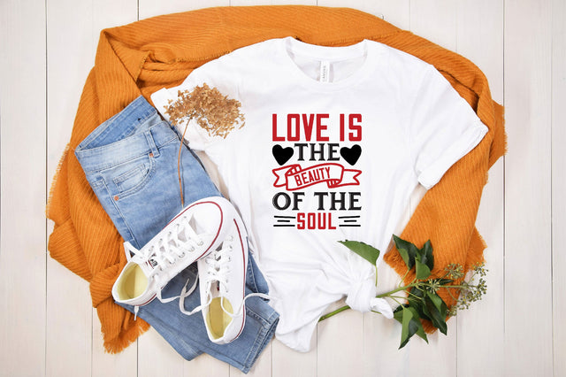 Love is the beauty of the soul SVG SVGista 