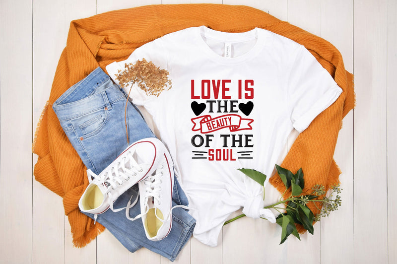 Love is the beauty of the soul SVG SVGista 