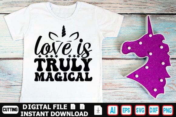 Love is Truly Magical SVG Craftlabsvg24 