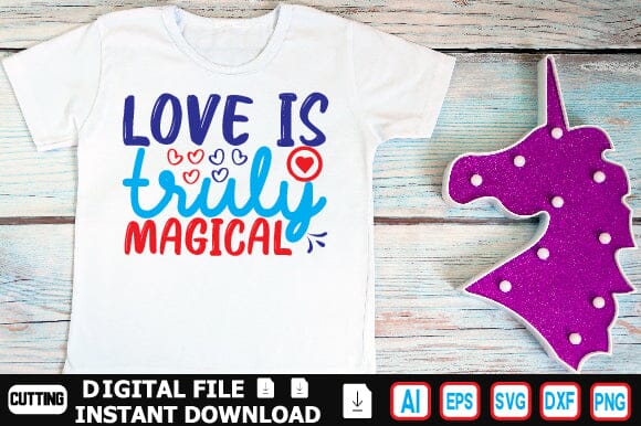 Love is Truly Magical SVG Craftlabsvg24 