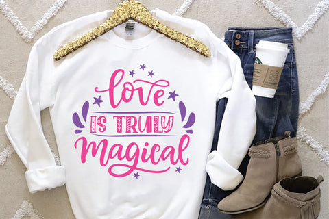 Love Is Truly Magical SVG SVG Creativeart88 