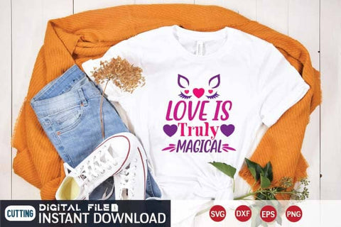 love is truly magical svg SVG designer krishna 