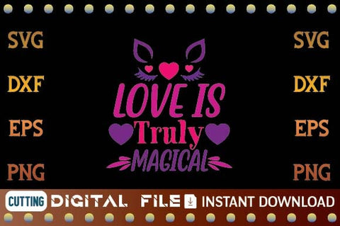 love is truly magical svg SVG designer krishna 