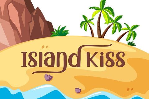 Love Island Font Duo Font Poen1983 