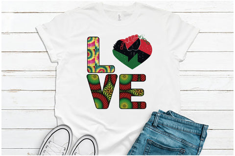 Love Juneteenth Sublimation Sublimation Jagonath Roy 