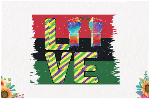 Love Juneteenth Sublimation Sublimation Jagonath Roy 