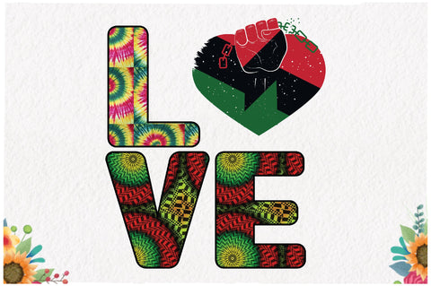 Love Juneteenth Sublimation Sublimation Jagonath Roy 