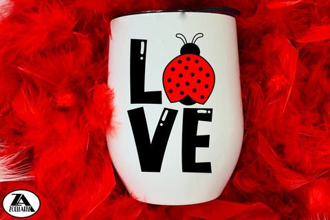 Love Ladybug SVG Cut File | Hand Drawn Cute Illustration SVG zoellartz 