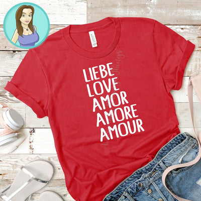 Love languages Valentine's Day design SVG Awesomely Strange Designs 