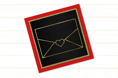 Love Letter SKETCH Single Line Drawing SVG Sketch DESIGN Designed by Geeks 