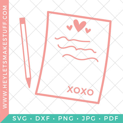 Love Letter SVG Hey Let's Make Stuff 