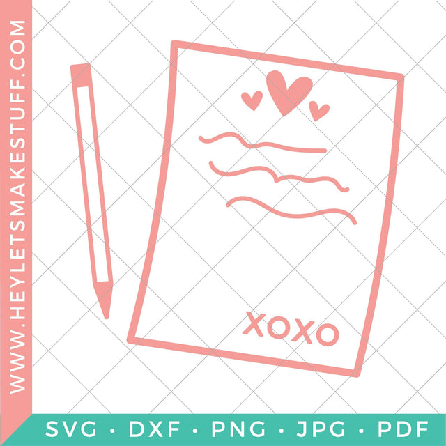 Love Letter SVG Hey Let's Make Stuff 
