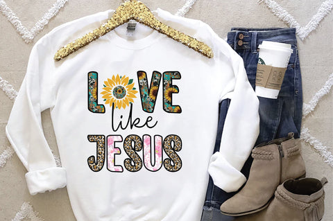 Love Like Jesus-1 Embroidery/Applique DESIGNS Creativeart88 