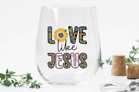 Love Like Jesus-1 Embroidery/Applique DESIGNS Creativeart88 