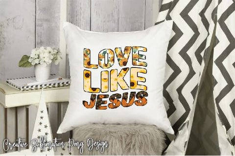 Love Like Jesus 3D Paper Creativeart88 