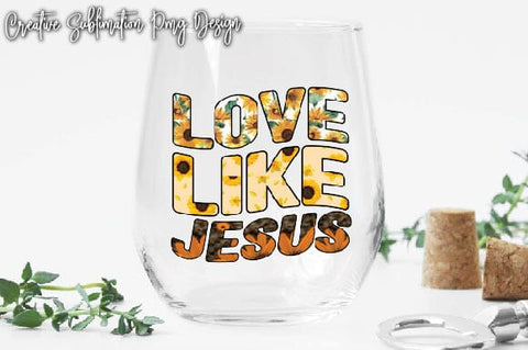Love Like Jesus 3D Paper Creativeart88 