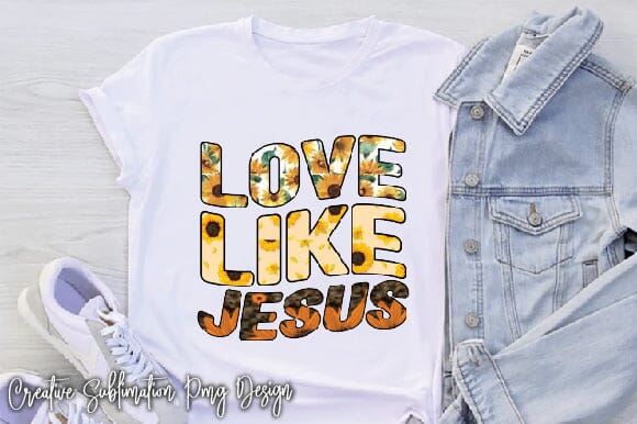 Love Like Jesus 3D Paper Creativeart88 