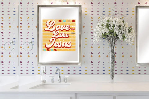 Love Like Jesus Christian Sublimation Sublimation Jagonath Roy 