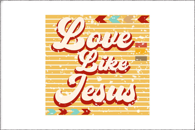 Love Like Jesus Christian Sublimation Sublimation Jagonath Roy 