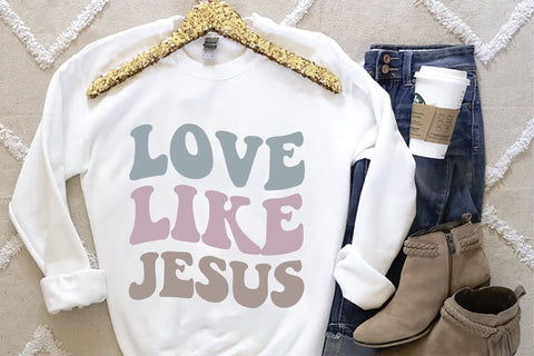 Love Like Jesus, Religious Svg Design SVG Creativeart88 