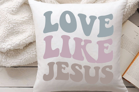 Love Like Jesus, Religious Svg Design SVG Creativeart88 