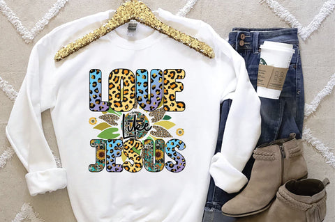 Love Like Jesus Sublimation Creativeart88 