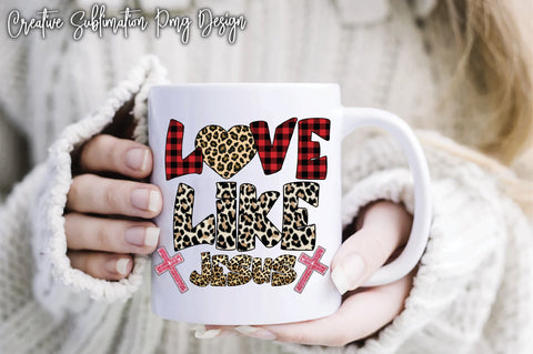 Love Like Jesus Sublimation Creativeart88 