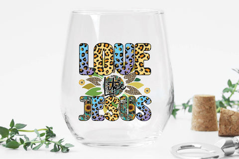 Love Like Jesus Sublimation Creativeart88 