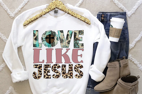 Love Like Jesus Sublimation Creativeart88 