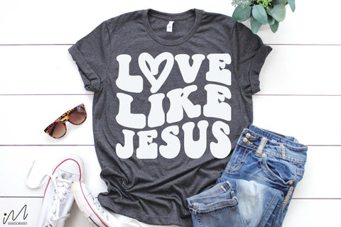 Love like Jesus svg, Christian t shirt svg SVG Isabella Machell 