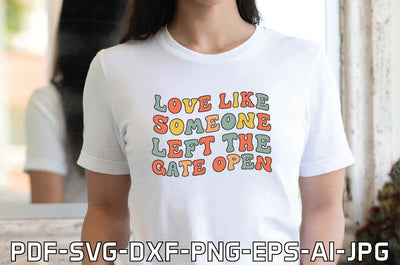 love like someone left the gate open SVG farhad farhad 