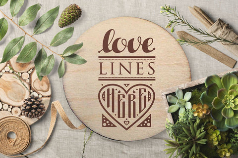 Love lines here Family SVG dxf Quotes & Sayings Cut Files SVG Zoya Miller 