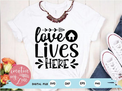 love lives here SVG md faruk hossain 