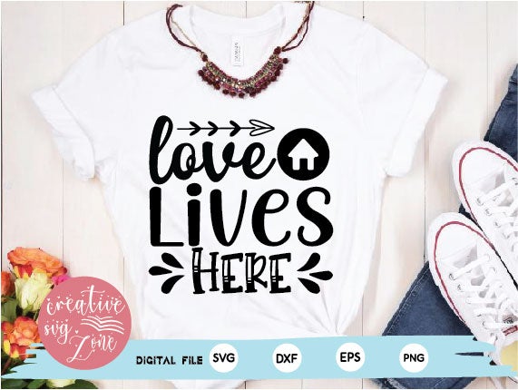 love lives here SVG md faruk hossain 