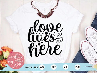 love lives here SVG md faruk hossain 