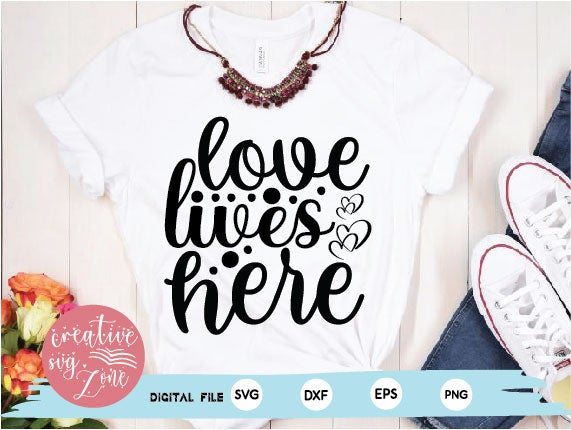 love lives here SVG md faruk hossain 