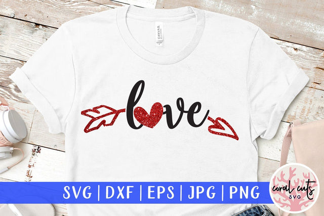 Love – Love And Valentine SVG EPS DXF PNG SVG CoralCutsSVG 