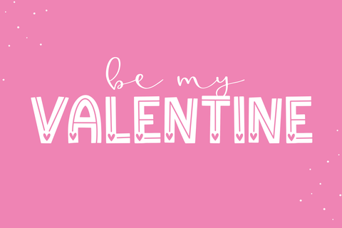 Love Love - Valentine's Day Font Font KA Designs 