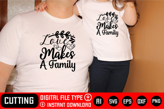 Love Makes A Family SVG CraftlabSvg29 