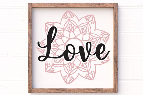 Love Mandala SVG SVG So Fontsy Design Shop 