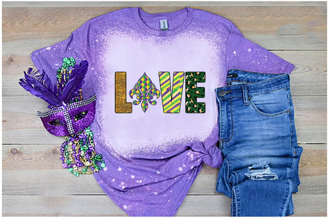 LOVE Mardi Gras Sublimation Sublimation Jagonath Roy 