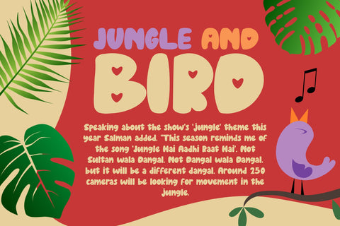 Love Mayjen Font Wildan Type 