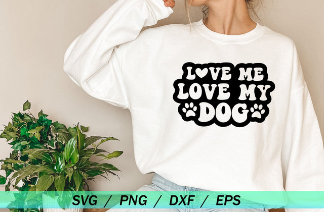 Love Me Love My Dog, Dog SVG Design SVG MD mominul islam 