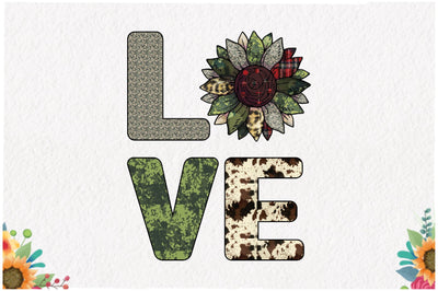 Love Military Sunflower Sublimation Sublimation Jagonath Roy 