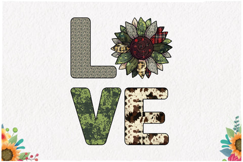 Love Military Sunflower Sublimation Sublimation Jagonath Roy 