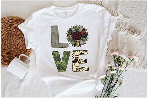 Love Military Sunflower Sublimation Sublimation Jagonath Roy 