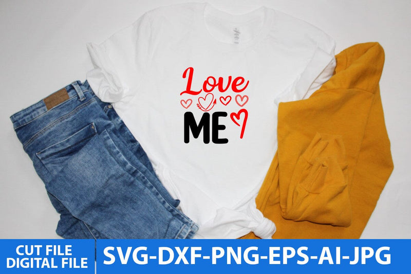 Love Mom SVG Cut File SVG BlackCatsMedia 