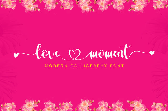 Love moment Font gatype 