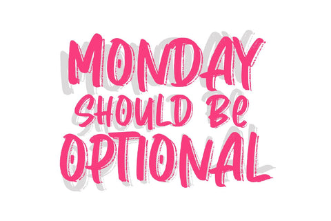 Love Monday - Brush Font Font Dm Letter Studio 